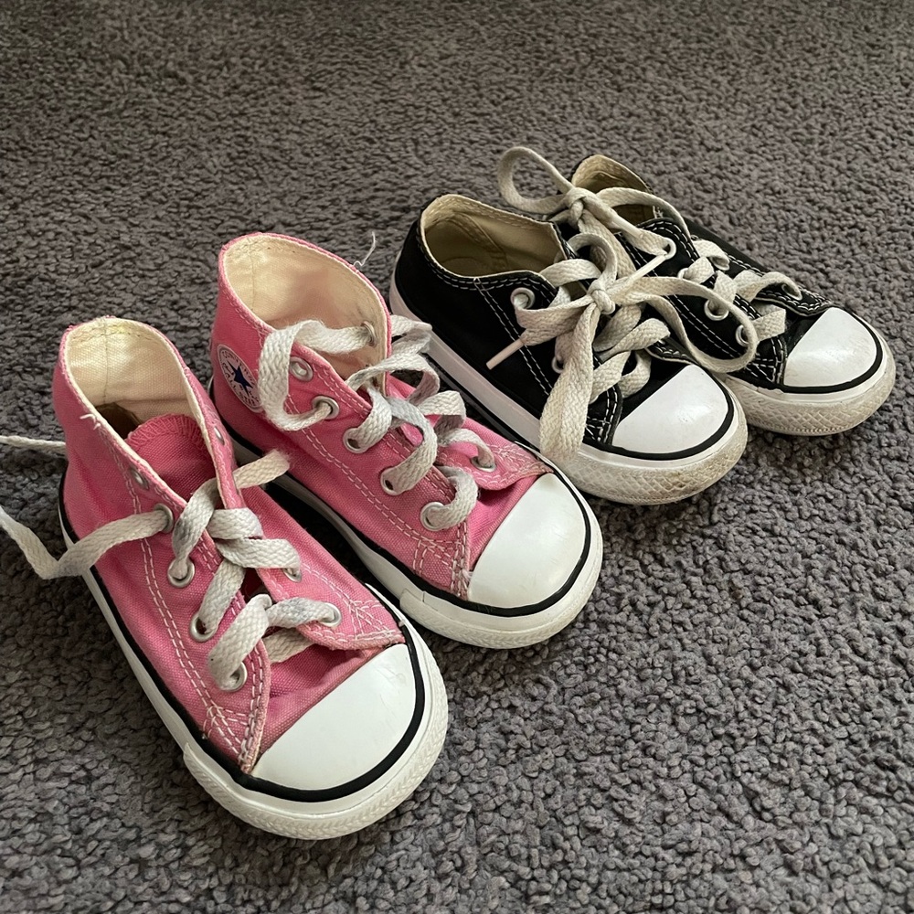 Toddler converse shoes bundle